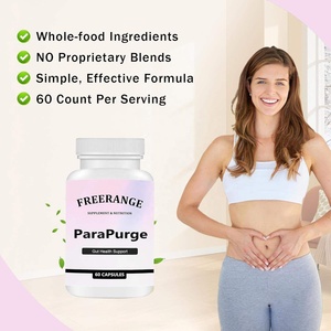 Capsules de Psyllium Husk ParaPurge (60 capsules/flacon) pour le nettoyage intestinal <span class=keywords><strong>et</strong></span> la santé digestive des adultes – Directement de l'usine - Product Image 5