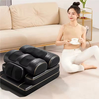 Matelas de massage thaïlandais Shiatsu COSMO de haute qualité avec chauffage électrique, vibrations, massage à air, cuir PU, massage aux pierres et contrôle de la minuterie