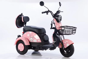 Tricycle électrique à <span class=keywords><strong>prix</strong></span> avantageux, 600W, 48V/60V, vélo <span class=keywords><strong>cargo</strong></span>, longue portée, scooter à 3 roues pour adultes - Product Image 4