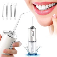 Réservoir d'eau détachable 200ml Irrigateur dentaire sans fil Portable Water Flosser Rechargeable Ipx7 Irrigateur oral étanche