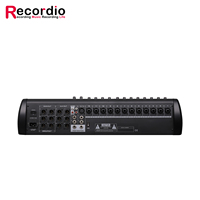 Table de mixage audio GAX-UT16 Table de mixage de musique professionnelle avec alimentation fantôme 48V Console de mixage DJ avec port USB de réverbération