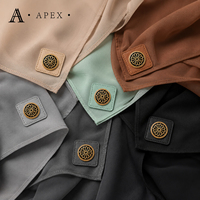 APEX Fabricant de patchs en cuir personnalisés OEM ODM pour vêtements, hijabs, abayas, foulards, chapeaux, sacs, chaussures et étiquettes en cuir pour vêtements