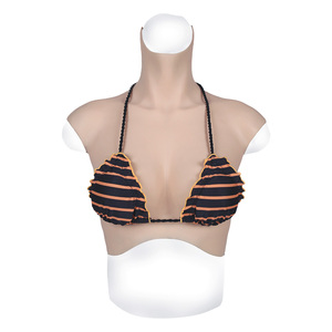 Prótesis <span class=keywords><strong>de</strong></span> Senos <span class=keywords><strong>de</strong></span> Silicona Realistas OEM/ODM Personalizadas, Copa 7S-B, para Travestis, Transgénero, Drag Queens, Cosplay y Juegos <span class=keywords><strong>de</strong></span> Rol - Product Image 4