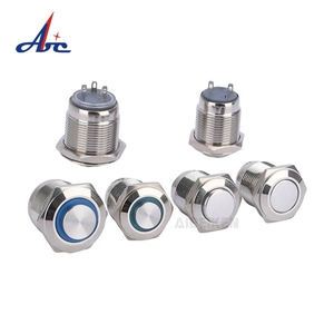 Điện Vòng kim loại và điện Logo Led chuyển 16 Mét Nickel plated Brass IP65 không thấm nước ON-OFF push button chuyển <span class=keywords><strong>Dimmer</strong></span> chuyển đổi - Product Image 6