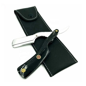 Wholesale Barber <b>Razors</b> Manufacture Classic <b>Straight</b> Shaving <b>Razor</b> Low Weight Double Color Wholesale Price - Product Image 2