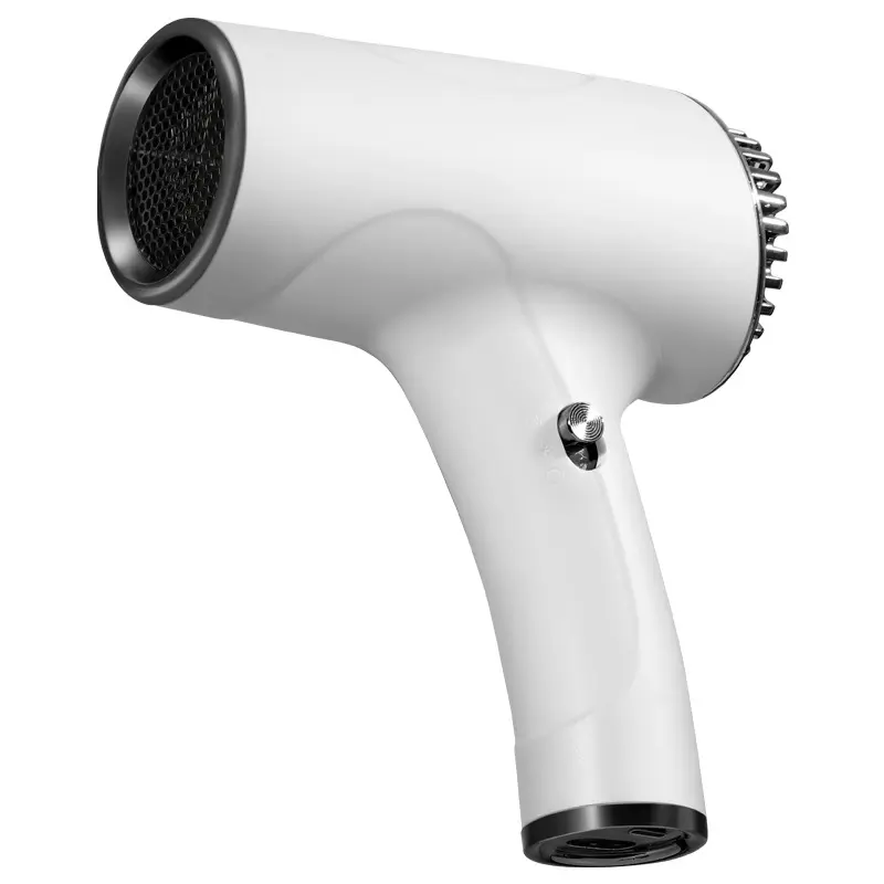 Wireless portable hair dryer, high-power household quick drying hair dryer, hair salon negative ion hair care hair dryer