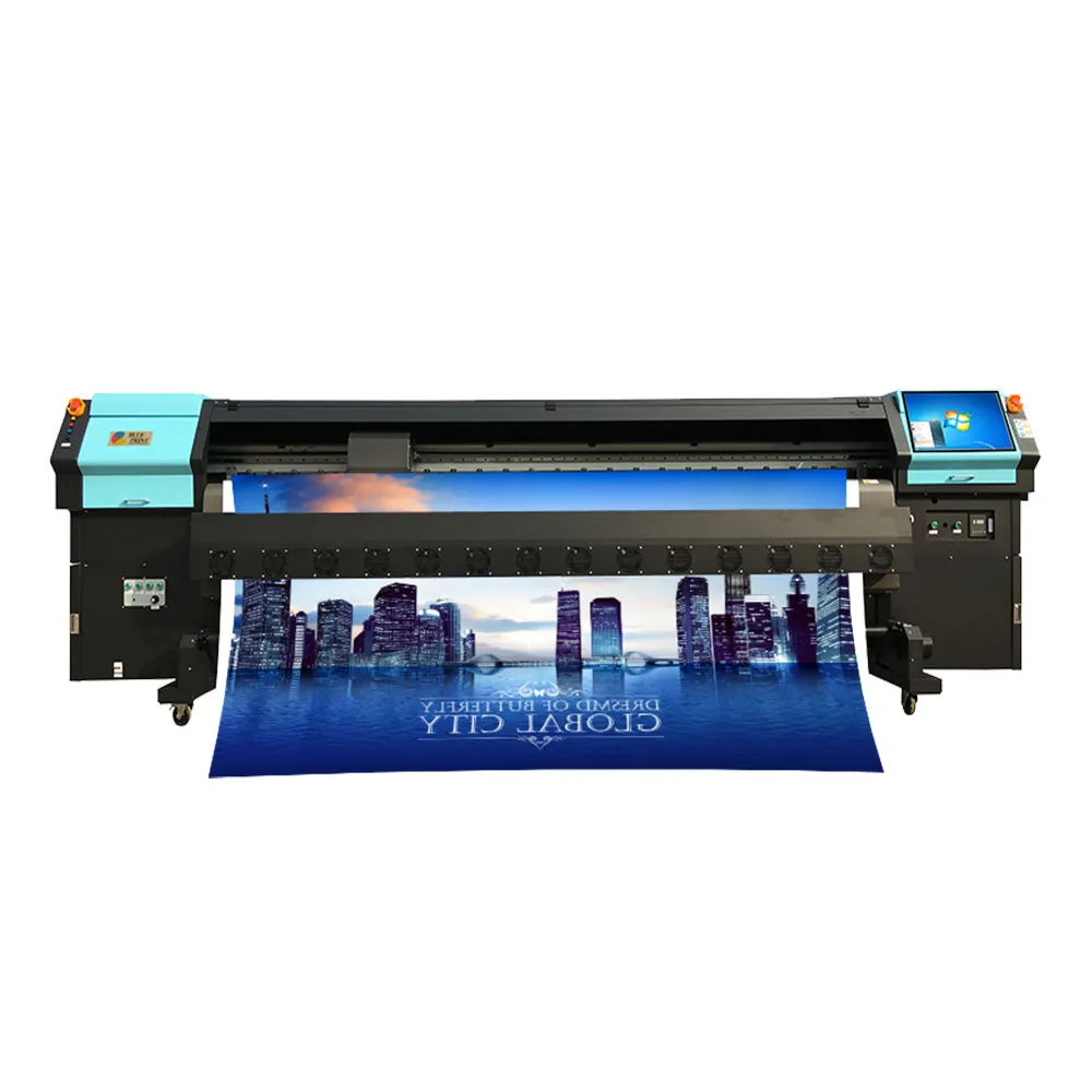 Inkjet Printer 3200mm Wide Format Konica512i 30pl Head Signs large format printer 3.2m solvent printer