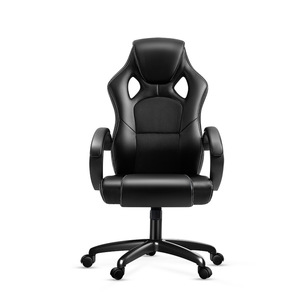 Silla de juego con tela de malla, respaldo de 72 cm, rotación, inclinación, reposabrazos fijo, silla de oficina para el hogar, estudio, dormitorio, uso comercial - Product Image 5