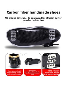 <span class=keywords><strong>Pattini</strong></span> in Linea Professionali da Corsa per Bambini e Adulti con Suola in Fibra di Carbonio e Tomaia in Microfibra con Chiusura a Fibbia - Product Image 4