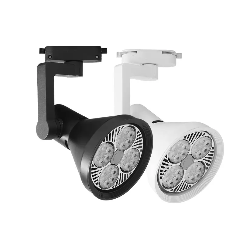 Led parça Spot giyim mağazası Guide kılavuz ışık 20w30W35W45W parlak monte COB Spot ışığı takı sayacı