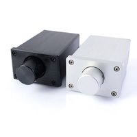 Rhode Rain HIFI Pengontrol Volume/Preamp Pasif 2-kanal Presisi Tinggi Kompatibel dengan Power Amplifier Sistem Audio Aktif Cina