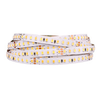 Bande LED intelligente avec garantie de 5 ans, SMD2835, blanc réglable CW WW, 12V 24V, dimmable, CRI élevé Ra80, 3000K, éclairage décoratif intérieur pour la maison