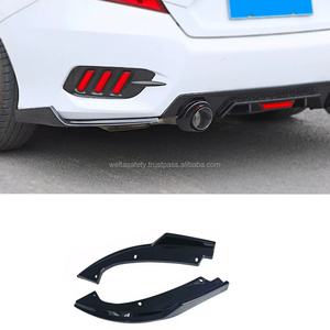 Welta Upgrade ABS Tablier Arrière Spoiler Lip Guard Auto Extérieur Mod Pièces Accessoires Extérieurs pour Honda 10th Gen Civic 2016-2020 - Product Image 2
