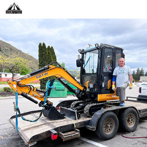 Sdtw Tw20a Big Cabine Ce Epa 2ton Landbouwgrond/Tuin Gebruik Graafmachine Kleine Graafmachine Mini Bagger Towable Graafmachine Prijzen - Product Image 4