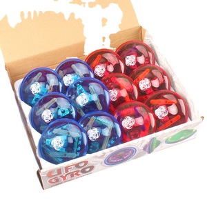 Toupie lumineuse colorée à thème Ufo, jouet éducatif à piles pour enfants de 4 à 6 ans - Product Image 3