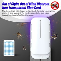 Saijzek no tóxico Anti-Mosquito eléctrico LED trampa para insectos interior Fly Zapper máquina para matar insectos y Control de insectos