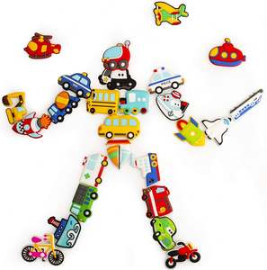 WISESTAR Lot de 26 autocollants magnétiques durables de taille moyenne, motif dessin animé, pour tableau blanc, tableau noir et cuisine des enfants - Product Image 2