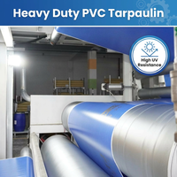 Bâche en PVC non tissé enduit, haute résistance aux UV, pour bâches de camion durables et utilisation extérieure de jouets