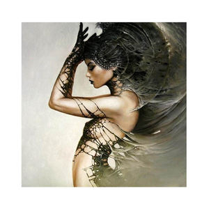 Peinture Diamant Déesse, Point de Croix, <span class=keywords><strong>Mosaïque</strong></span> Diamant, Images de café en strass, Broderie Diamant, <span class=keywords><strong>Loisirs</strong></span> et Artisanat - Product Image 1