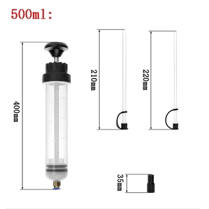 Xe phụ chất lỏng thay đổi dầu evacuator bơm phanh chất lỏng dầu extractor tự động thay đổi dầu ống tiêm với Hose Hướng dẫn sử dụng nhiên liệu hút & amp - Product Image 3