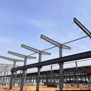 Tùy chỉnh q235b q355b kết cấu thép xây dựng nhà máy quy mô lớn địa điểm siêu cao với lớp nhôm nhẹ - Product Image 2