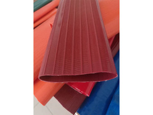 Сельскохозяйственное орошение <span class=keywords><strong>3</strong></span> дюймов 10 бар ПВХ лежит плоский шланг - Product Image 5