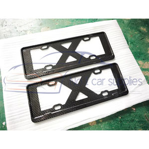 2011-2023 Pour modification automobile Plaque d'immatriculation Pare-chocs avant Fibre de carbone 718 <span class=keywords><strong>911</strong></span> État neuf - Product Image 4