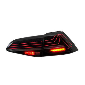 Fanalini Posteriori Auto Stile CSL SJC di Grande Successo per VW <span class=keywords><strong>Golf</strong></span> <span class=keywords><strong>7</strong></span> <span class=keywords><strong>7</strong></span>.5 MK7 <span class=keywords><strong>Accessori</strong></span> Auto Fanali Posteriori Nuovo Stile con Luci Diurne - Product Image 5