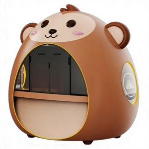 Casa Cápsula Prefabricada con Forma de Perro del Zodiaco Chino, Cafetería Móvil Portátil, Casas Modulares Pequeñas para Acampar en Venta - Product Image 5