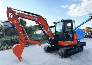 Kubota usado KX165 tiempo de trabajo corto alta calidad buenas condiciones precio bajo Excavadora hidráulica usada KX165 para la venta - Product Image 4