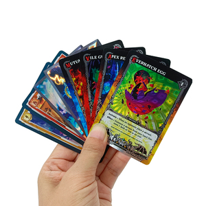 Cartes à collectionner en feuille holographique personnalisées de qualité supérieure-Plusieurs effets 3D/métalliques pour collectionneurs et joueurs - Product Image 1