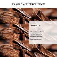 UNIEKE AROMA Zoete Oudh Parfumolie Premium Verfrissers Oosterse Geur voor Parfumproductie, Kaarsen, Zeep & Cosmetica Groothandel
