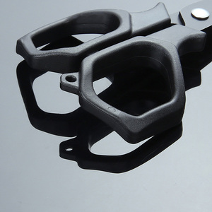 Zwarte visschaar, draagbare vislijnknipper, knoopverwijderaar, lijnschaar met koord - Product Image 2