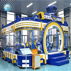 LINO Interstellar Spray Cart 16-Person Outdoor/Indoor Fiberglass & Steel Ride Machine para niños - Product Image 3