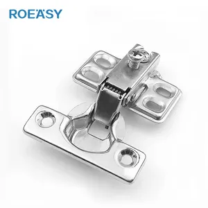 Roeasy 26Mm Cup Slide-On One Way Normale Korte Arm Scharnier In Voorraad Klaar Om Stalen Scharnier Scharnieren Voor Kasten Te Verzenden