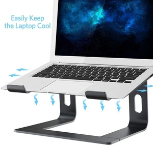 Soporte de aluminio extraíble para ordenador portátil, soporte ventilado para <span class=keywords><strong>Notebook</strong></span>, Compatible con <span class=keywords><strong>Notebook</strong></span> de 10-15,6" - Product Image 5