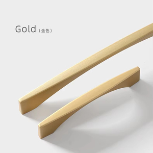 Poignées de meubles modernes et minimalistes en alliage d'aluminium, durables, pour armoires, commodes et meubles à chaussures - Product Image 4