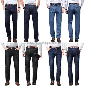 2024 fashion men's office jeans low-cost wholesale men's straight pants oversized men's jeans