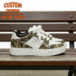 <strong>2026</strong> Customizable thick soles Leather Luxury Custom Sneakers Anti-Slip Your Own Design Casual <strong>Basketball</strong> Styles <strong>Shoes</strong> Sneakers - Product Image 1