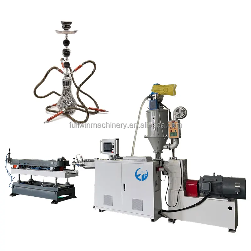 Shisha Waterpijp Slangen Productielijn/Arabia Shi Sha Hookah Slangen Pijp Extrusie Machine