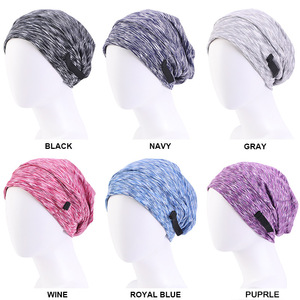<span class=keywords><strong>Bonnet</strong></span> de couverture de cheveux <span class=keywords><strong>Bonnet</strong></span> de sommeil réglable <span class=keywords><strong>Bonnet</strong></span> slouchy doublé de satin pour dormir la nuit - Product Image 6
