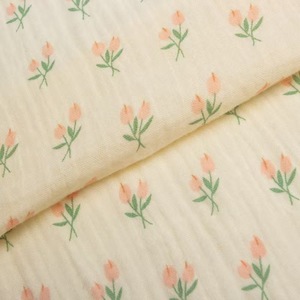 Tessuto Morbido in Cotone <span class=keywords><strong>Mussola</strong></span> Crepe a Doppio Strato, Leggero, Stampato, 120gsm, per Pannolini e Camicie per Bambini - Product Image 1