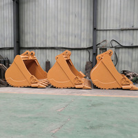Aksesoris Bucket Excavator Langsung dari Pabrik, untuk Penggalian Lumpur dan Drainase, Bucket Standar Berbagai Jenis, Dijual