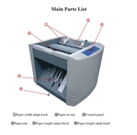 Machine à plier et à agrafer le papier automatique avec agrafeuse à double dossier