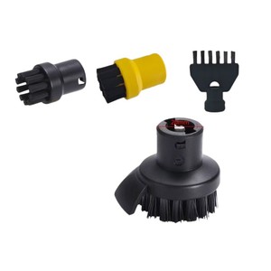 Juego de cepillos de limpieza Karcher, cepillo redondo de 20mm para limpieza del hogar, uso doméstico, plástico de nailon - Product Image 1