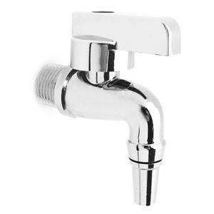 Robinet à bille chromé pour remplisseur de bouteilles 44228 pour pièces de machines à boissons et à vin - Product Image 1