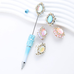 Botones de aleación con perlas y diamantes de imitación, pequeños y redondos, accesorios de joyería de moda para decoración de ropa, invierno 2024 - Product Image 5