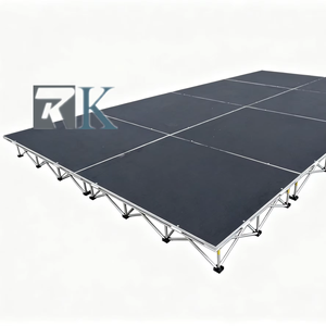 Escenario de Aluminio para Exhibición con Tablero de Contrachapado para Stand de Ferias, Lanzamiento de Nuevos Productos - Product Image 1
