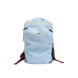 Travel <b>Backpack</b> 27L Large Capacity Zipper Closure Adjustable Strap Unisex Leisure Travel Color Blocking Design - Product Image 1