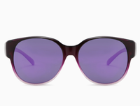 Nouvelles Lunettes de Soleil Polarisées Rose Léopard Miroir Cool, Surdimensionnées, à Porter Par-dessus des Lunettes de Vue